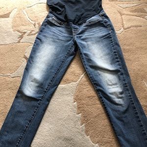 Levi Strauss Women's Maternity Skinny Ankle Jeans